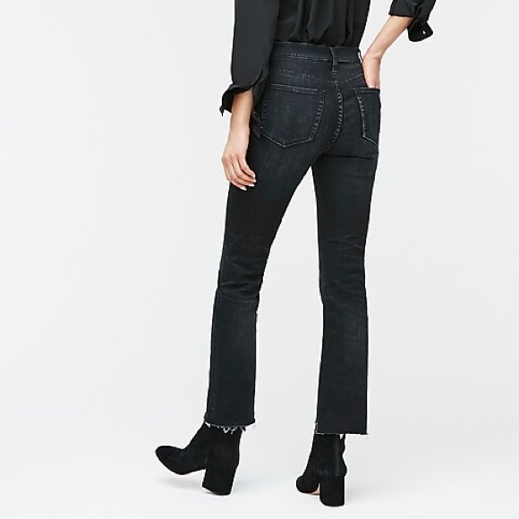 NWT J.Crew Demi Boot Crop Button Fly Jeans - Picture 3 of 7